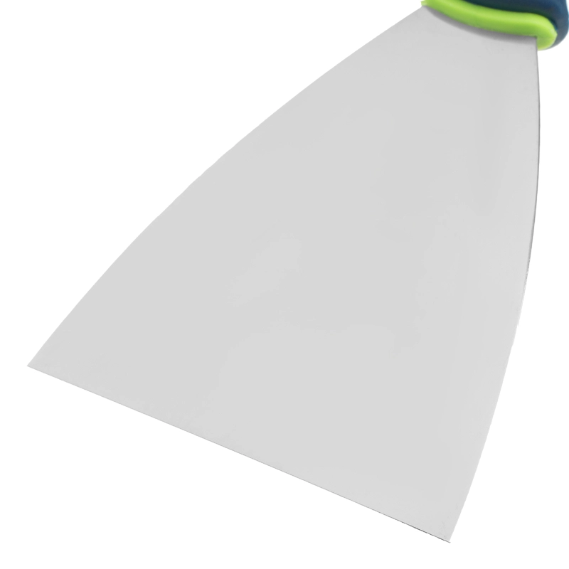 Шпательная лопатка из нержавеющей стали, 100 мм, двухкомпонентная ручка Сибртех (85526)