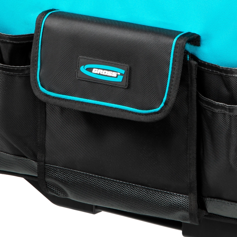 Сумка для инструмента, 460х240х340мм, выдвижная рукоятка, колеса Gross (90277)