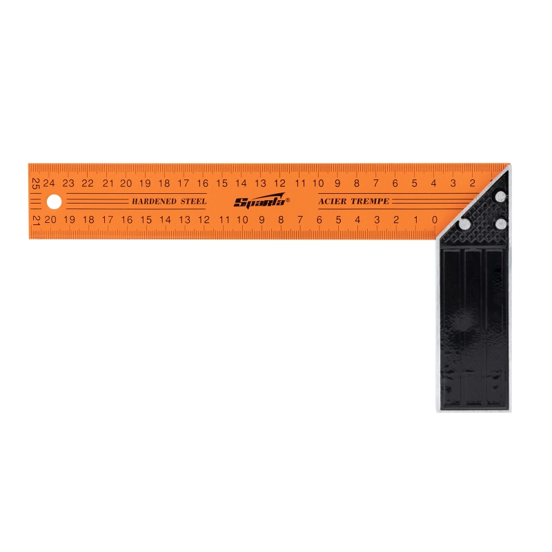 Угольник, 250 мм, металлический Sparta (323425)