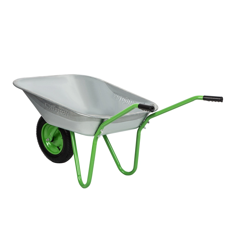 Тачка садовая, облегченная, объем 65 л Сибртех 689615 (689615)