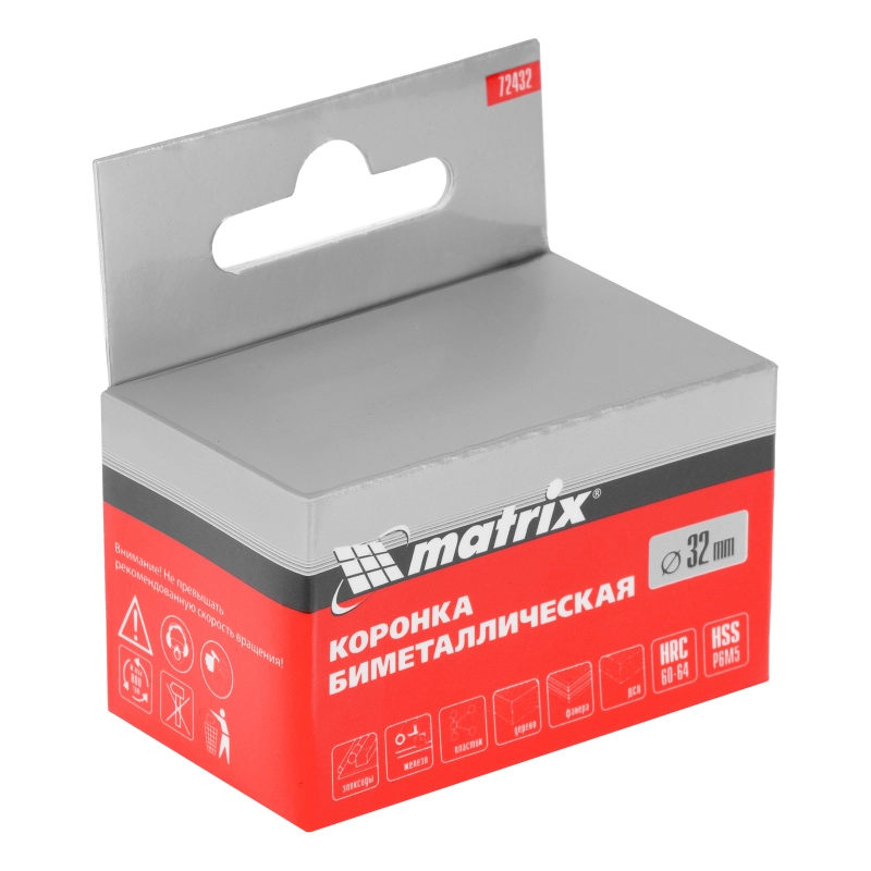 Коронка Bimetal, 32 мм Matrix (72432)