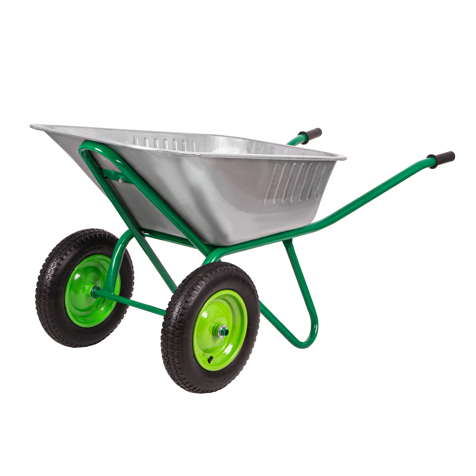 Тачка садово-строительная, 2-х колесная, грузоподъемность 320 кг, объем 100 л Сибртех (68936)