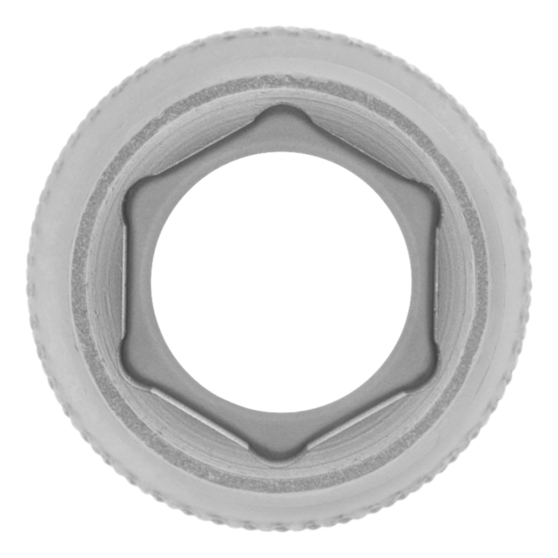 Головка торцевая, 13 мм, шестигранная, CrV, под квадрат 1/2 Stels (13824)