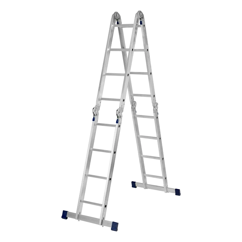 Лестница шарнирная алюминиевая, 4 х 4 ступени, Сибртех (97882)