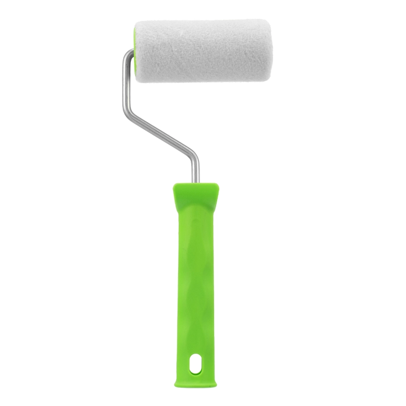 Валик "Велюр" с ручкой, 100 мм, ворс 5 мм, D 36 мм, D ручки 6 мм Сибртех (80132)