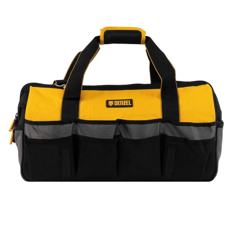 Сумка для инструмента, 500х245х300 мм, 20 карман.,съемный органайз. 10 карман.,наплеч. рем. Denzel (90293)