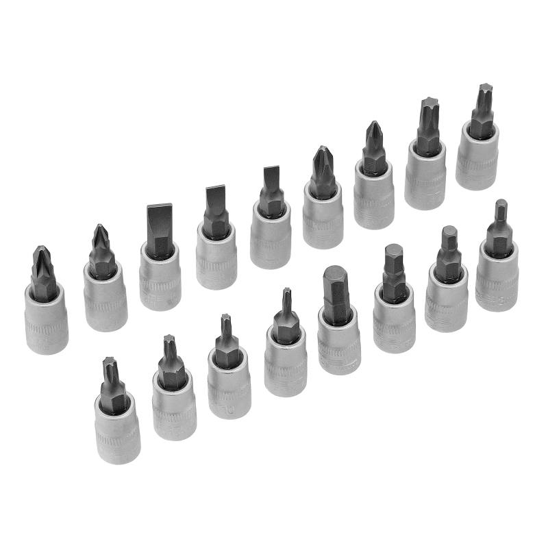 Набор инструментов 1/2", 1/4", CrV, 12 гранные головки, пластиковый кейс, 82 предмета Stels (14117)