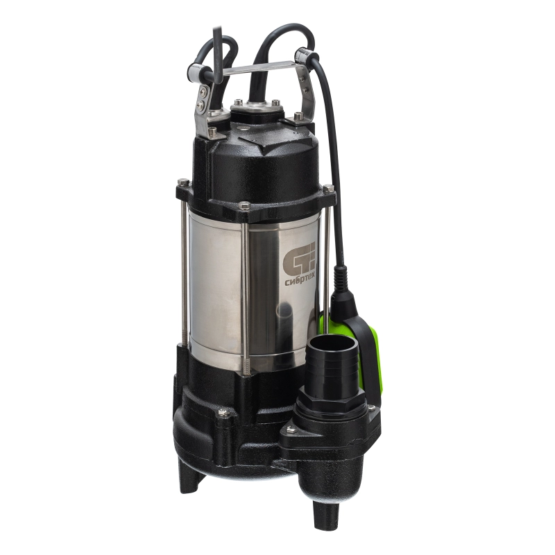Фекальный насос СФН450, 450 Вт, напор 15 м, 21000 л/ч Сибртех (99802)