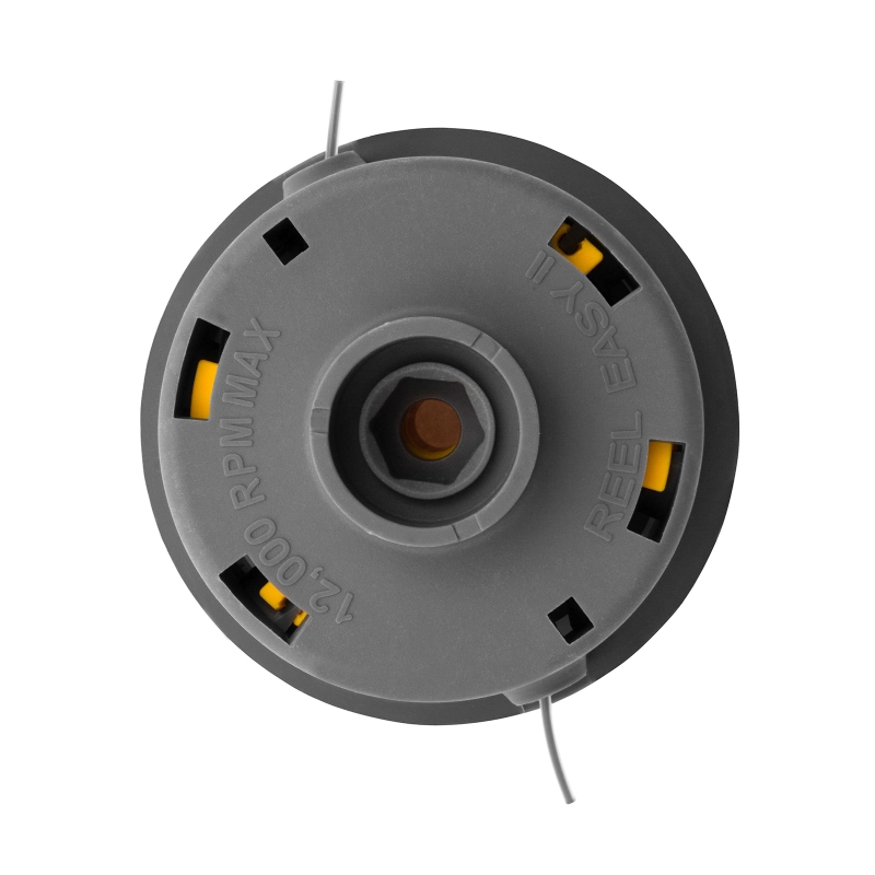 Катушка триммерная полуавтомат, быстрая заправка, шестигранник HEX х 15/6, болт 5/16 левый, М8 левый Denzel (96364)