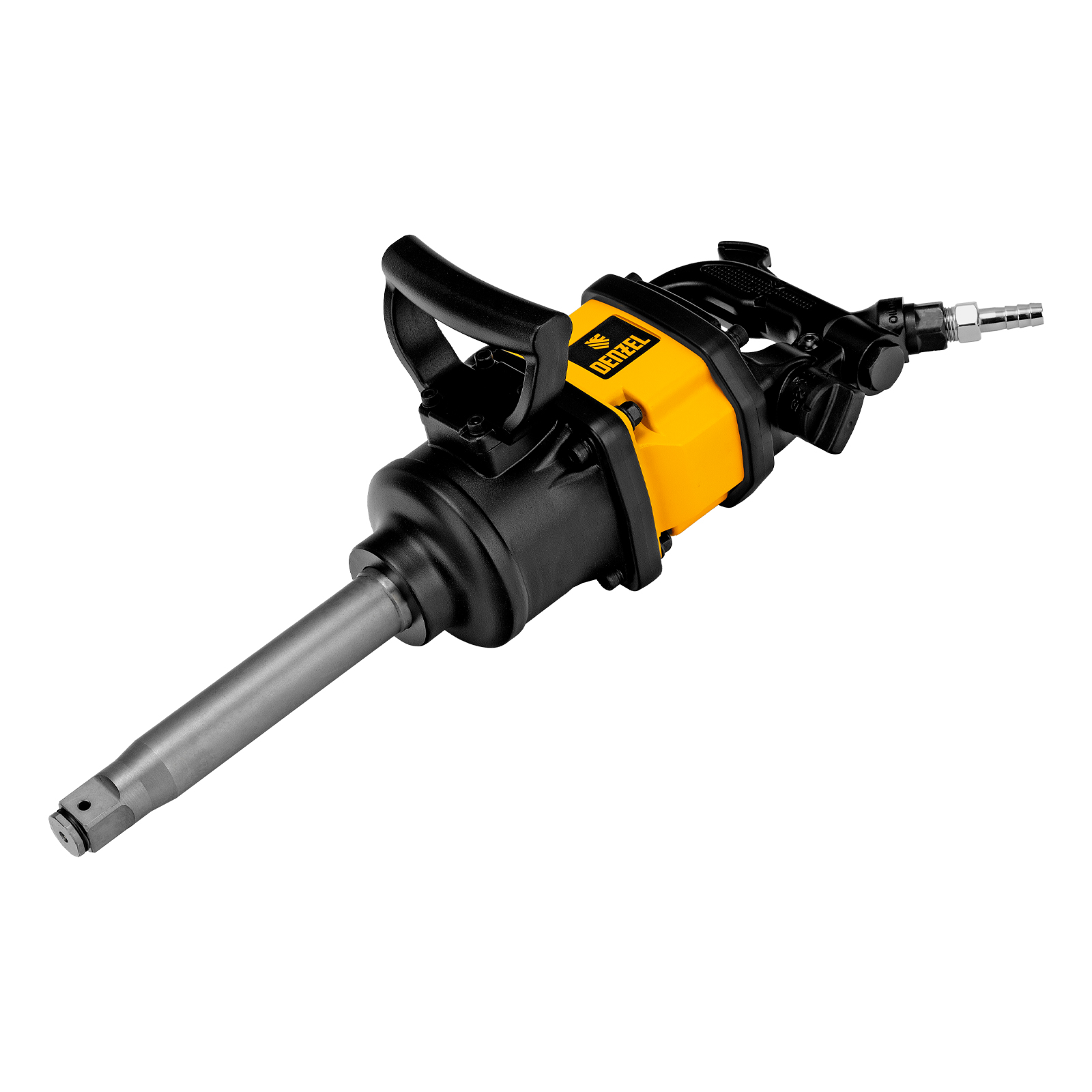 Ударный пневмогайковерт IW2600, 1", 4000 об/мин, 2600 Нм Denzel (57490)