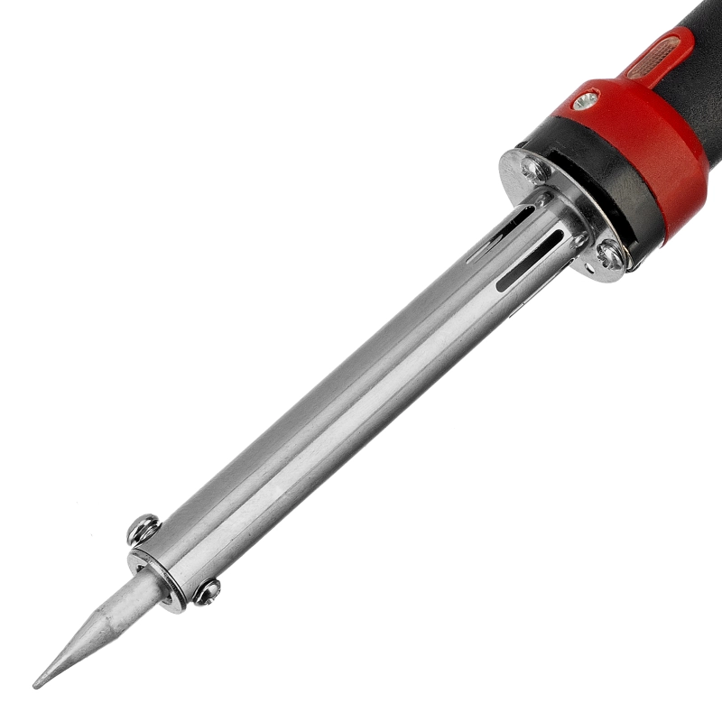 Паяльник, пластик ABS, класс защиты 1, индикатор, медный наконечник с долговечным покрытием, 220 В, 60 W Matrix (913046)