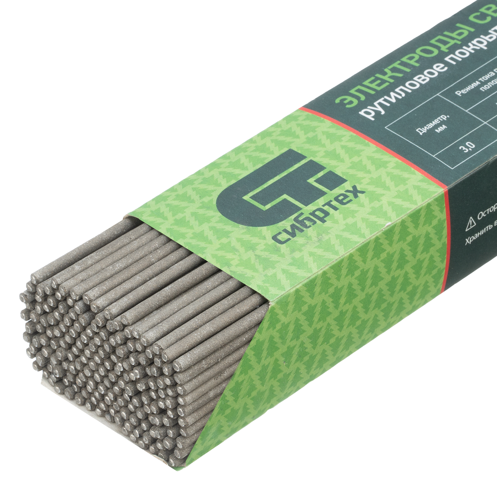 Электроды MP-3, диам. 3 мм, 4,5 кг., рутиловое покрытие Сибртех (97532)