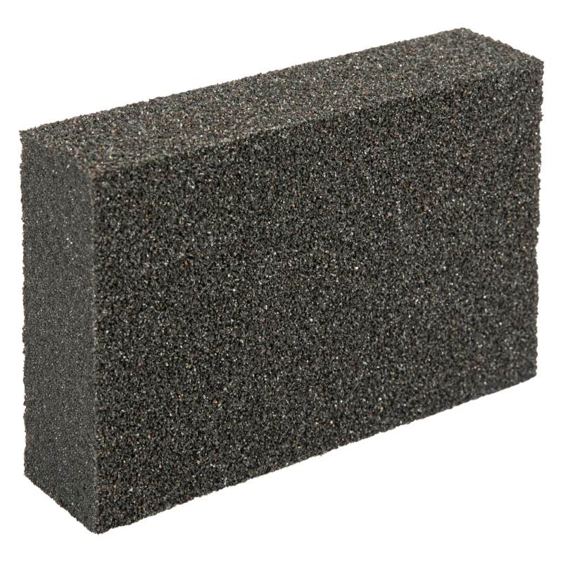 Губка для шлифования, 100 х 70 х 25 мм, мягкая, 3 шт, P 60/80, P 60/100, P 80/120 Matrix (75705)