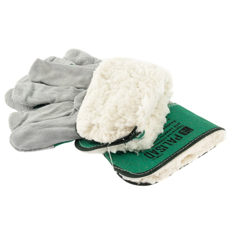 Перчатки спилковые комбинированные, усиленные, утолщенные, размер XL, Palisad (679035)