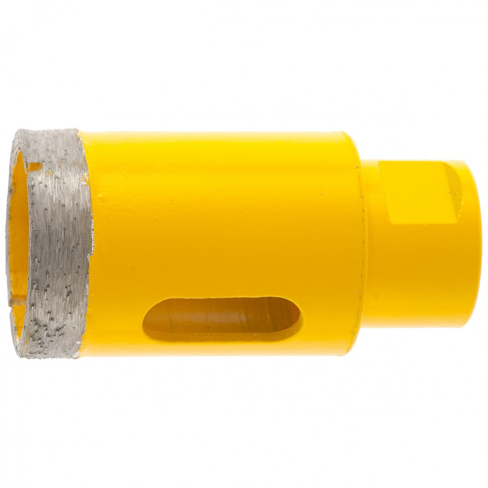 Сверло алмазное по керамограниту, 38 мм, мокрая резка, М14 Denzel (72686)