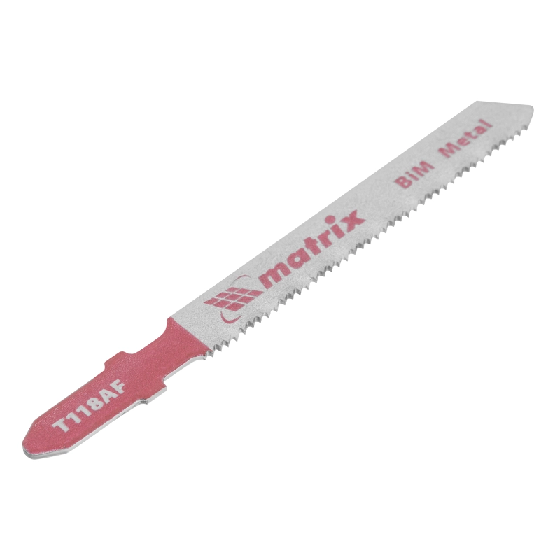 Полотна для электролобзика по металлу, 3 шт, T118AF, 55 х 1.2 мм, Bimetal Matrix Professional (78209)