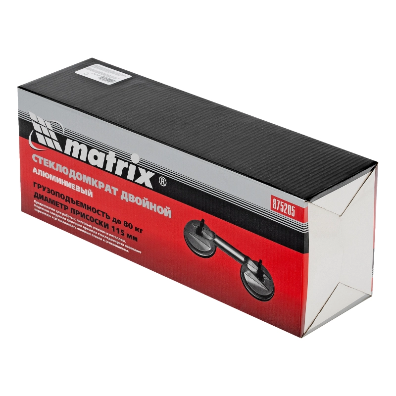 Стеклодомкрат алюминиевый двойной Matrix (875205)