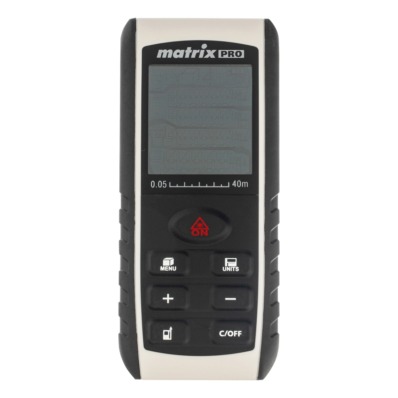 Лазерный дальномер LD-40,40 м,с электронным угломером Matrix (38015)