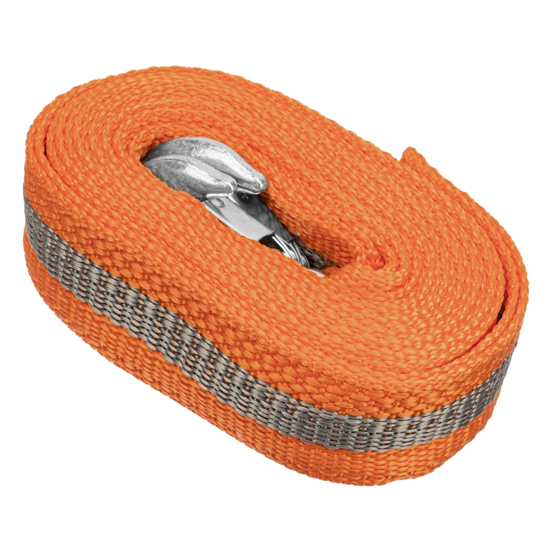 Трос буксировочный 7 т, 5 м, 2 крюка, сумка на молнии Stels (54382)