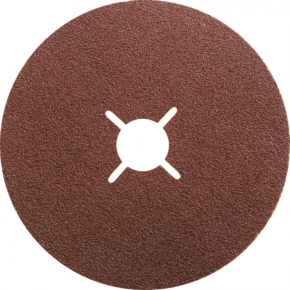 Круги фибровые 5 шт, Р 80, 125 х 22 mm Matrix (73910)