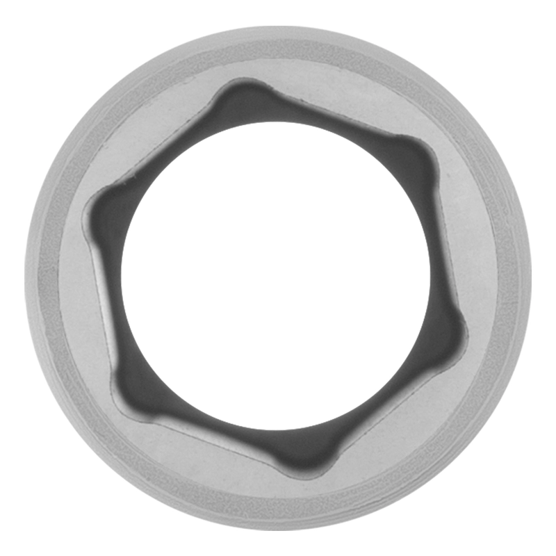 Головка торцевая, 12 мм, шестигранная, CrV, под квадрат 1/2 Stels (13823)