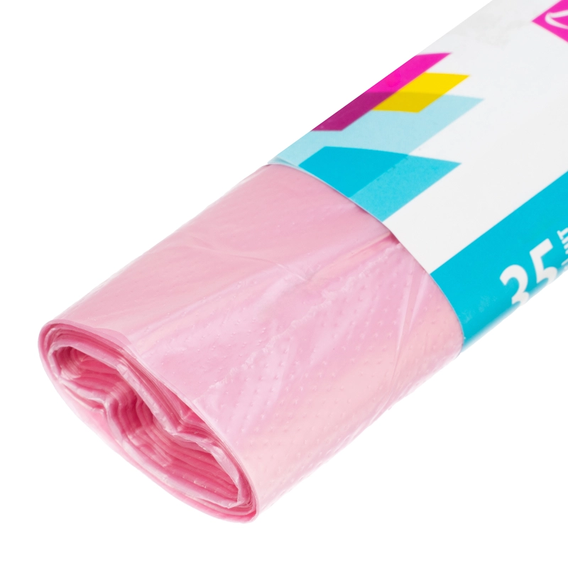 Пакеты для хранения продуктов особо прочные,400x260 мм, 35 шт, цвет молочная клюква, Home Palisad (95005)