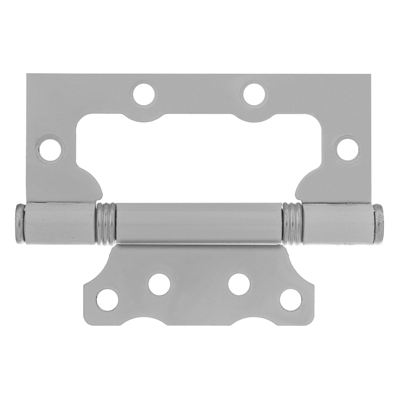 Петля накладная ПНУ-100, белая, 4 шт, (Металлист) (91565)