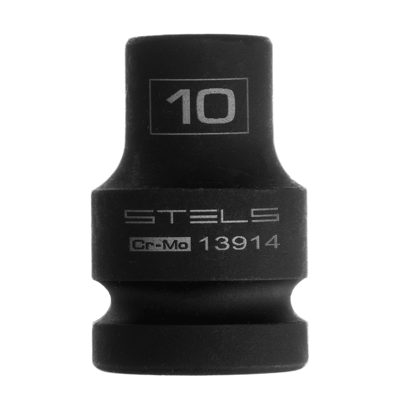 Головка ударная шестигранная, 10 мм, 1/2, CrMo Stels (13914)