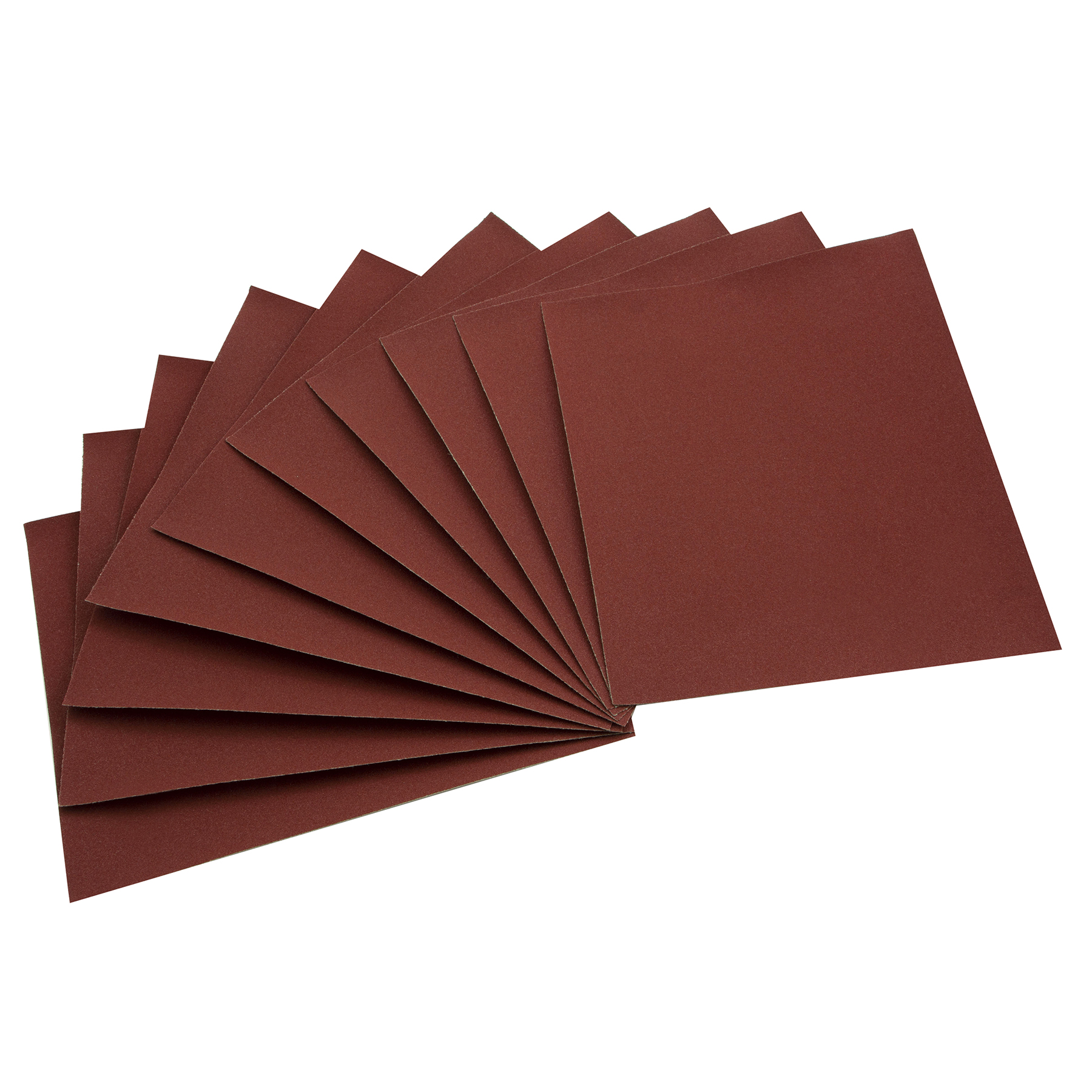 Шлифлист на бумажной основе, P 80, 230 х 280 мм, 10 шт, влагостойкий Сибртех (756067)