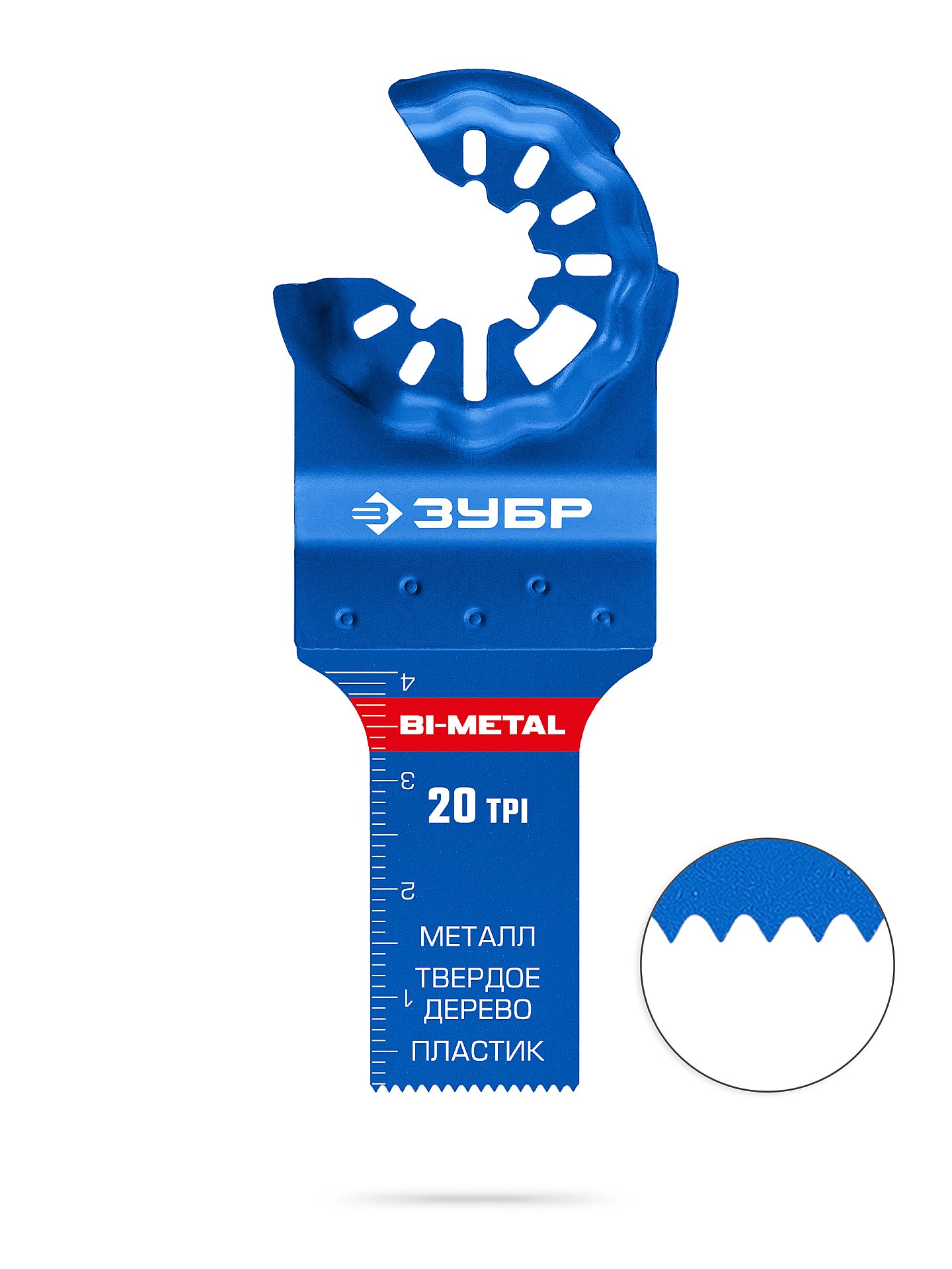 ЗУБР BIM 20x40 мм, 20TPI полотно биметаллическое, чистый рез: металл, твердое дерево, пластик (15574-20-40)