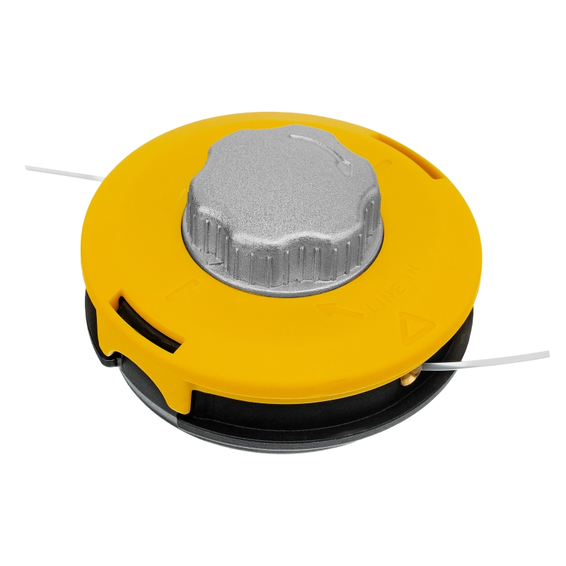 Катушка для мотокосы, полуавтомат.,легкая загрузка лески, гайка M10x1,25, алюм.кнопка Kronwerk (96355)