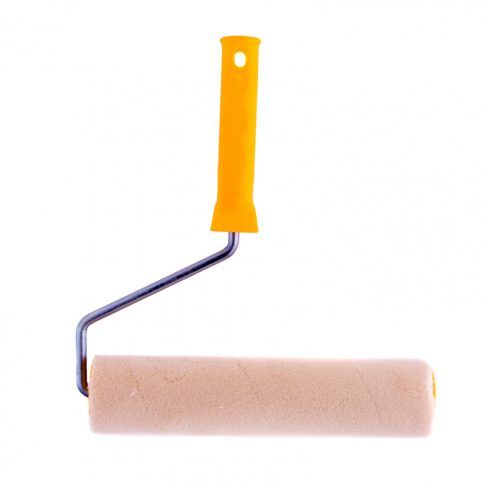 Валик "Лаки", 250 мм, ворс 5 мм, D 48 мм, D ручки 8 мм, Велюр Сибртех (80179)