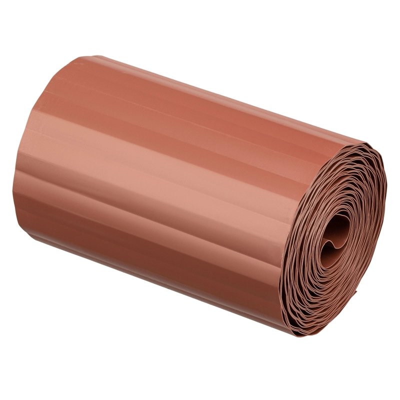 Бордюрная лента, 20 х 900 см, полипропиленовая, коричневая, Palisad (64485)