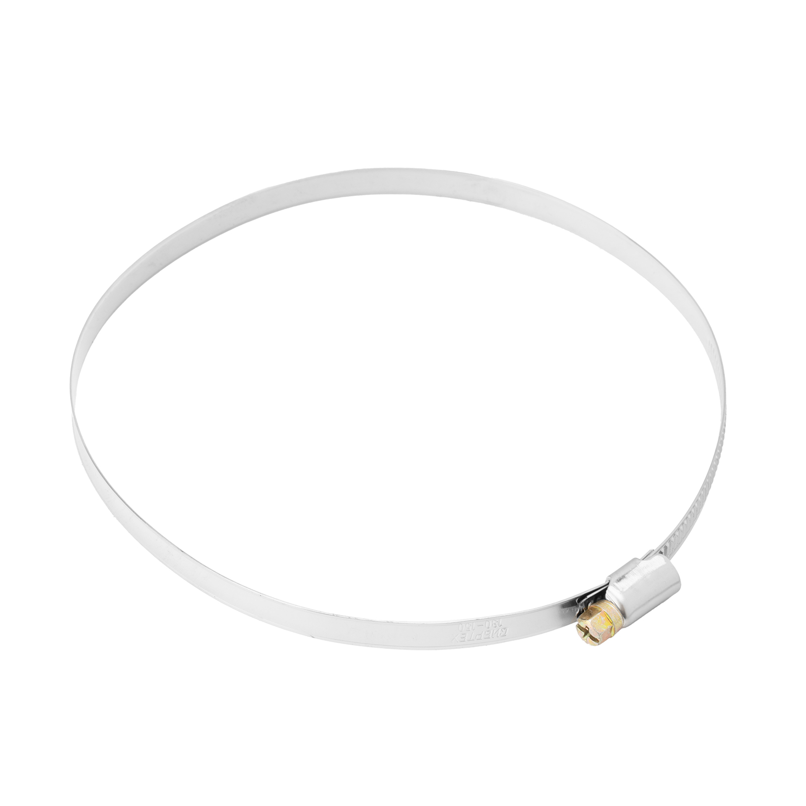 Хомуты нержавеющая сталь, Стандартное болтовое крепление 130-150 мм, 25 штук в упаковке, ширина 9 мм Сибртех (47592)