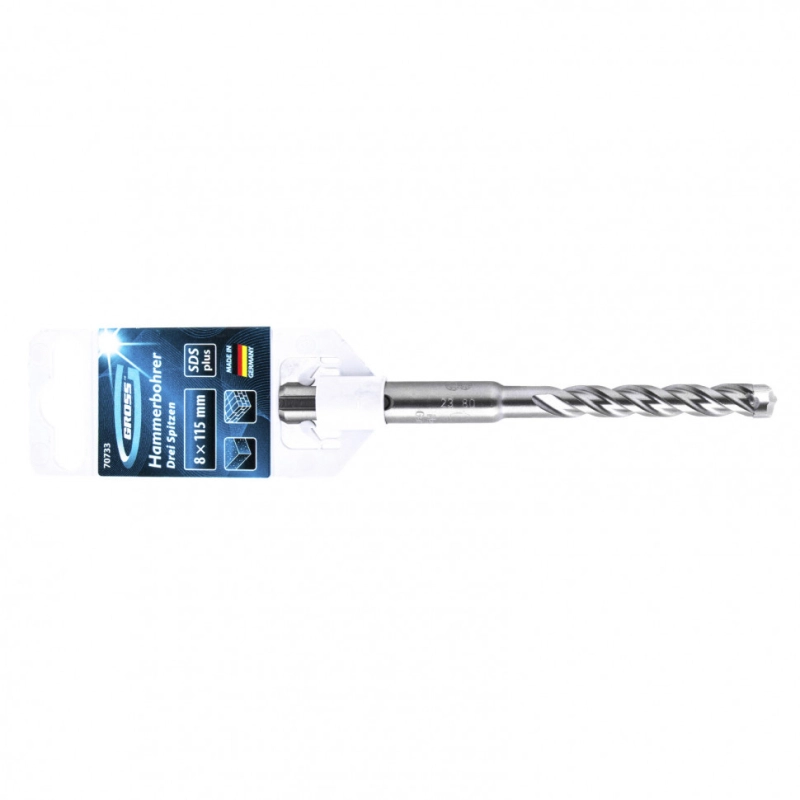 Бур по бетону Drei spitzen, 8 x 115 мм, SDS Plus Gross (70733)
