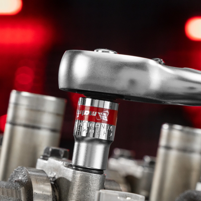 Набор универсальных торцевых головок 3/8", Spline, CrV, 8-19мм, 10 штук Matrix (13593)