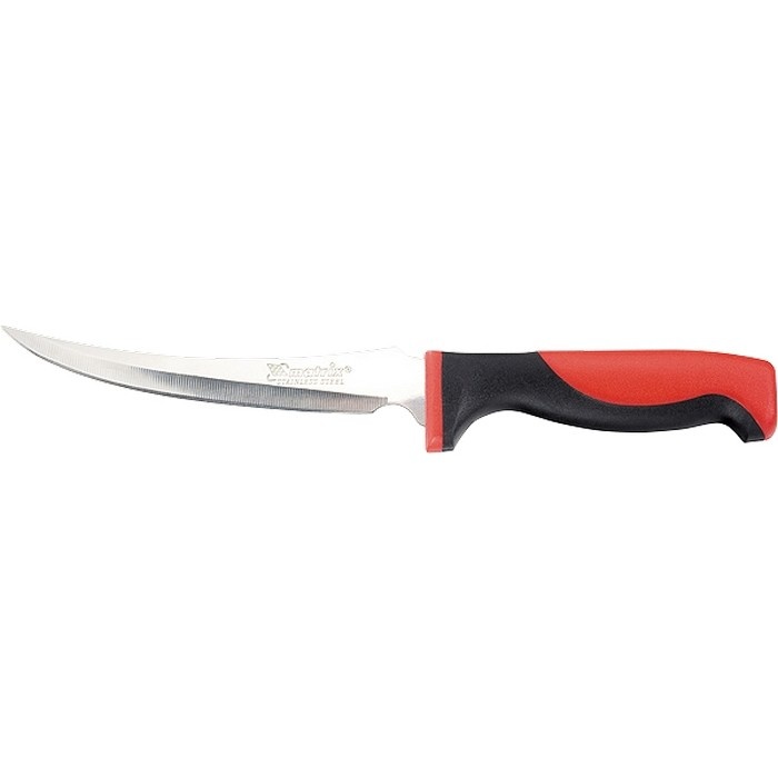 Нож рыбака "FILLET KNIFE" small, 150 мм, двухкомпонентная рукоятка, пластиковые ножны Matrix Kitchen (79108)