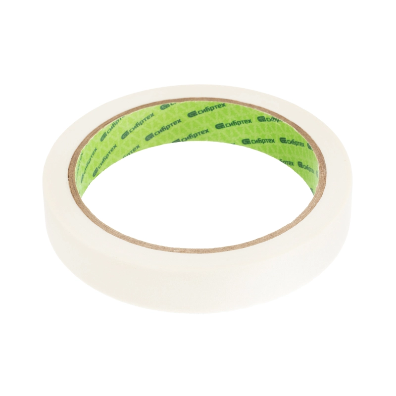 Лента малярная, 17 мм х 25 м, на бумажной основе Сибртех (88837)