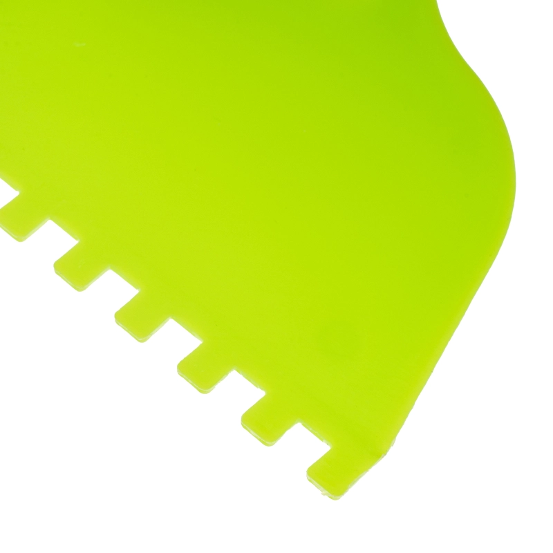 Шпатель для клея, пластмассовый, зубчатый 6 х 6 мм Сибртех (86015)