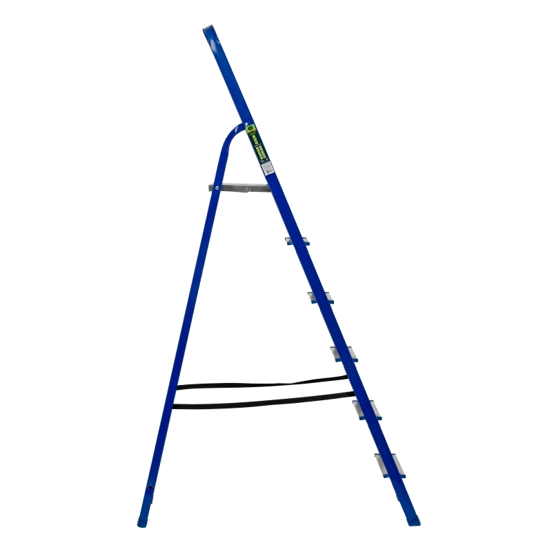 Стремянка, 6 ступеней, стальной профиль, алюминиевые ступени Сибртех (97956)