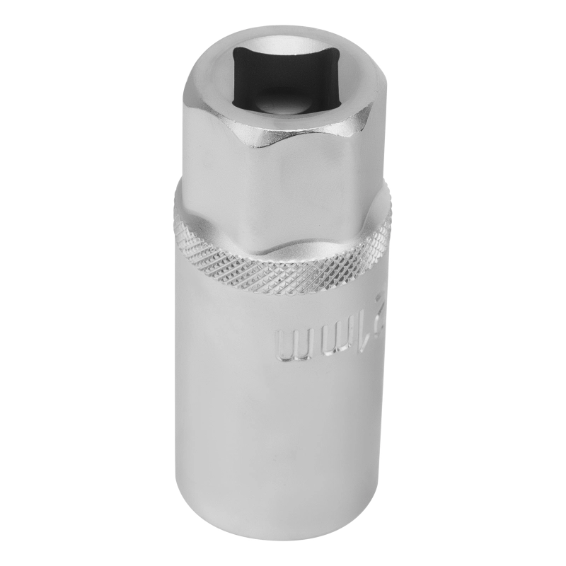 Головка торцевая свечная, двенадцатигранная, 21 мм, под квадрат 1/2 Stels (13637)