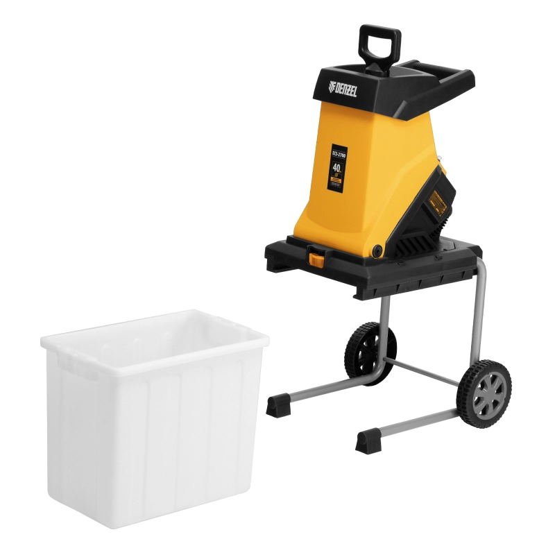 Измельчитель садовый электрический ECS-2700, 2700 Вт, 40 мм Denzel (59702)