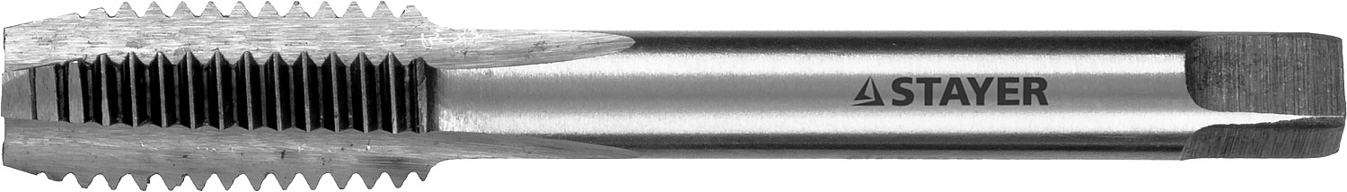 STAYER М10 х 1.5, одинарный, метчик для сквозных и глухих отверстий (28021-10-1.5)