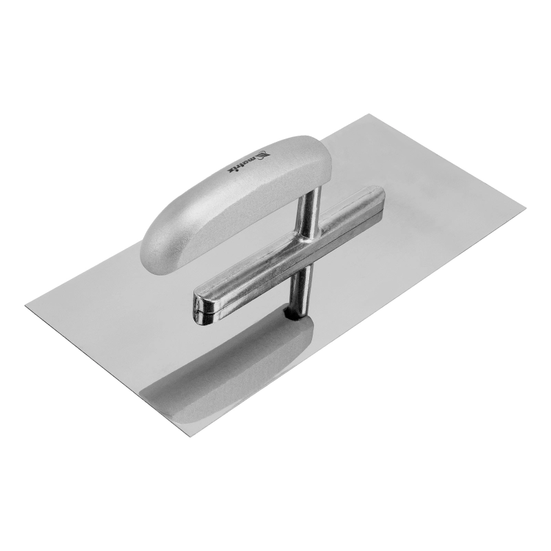 Гладилка из нержавеющей стали, 280 х 130 мм, деревянная ручка Matrix (86733)