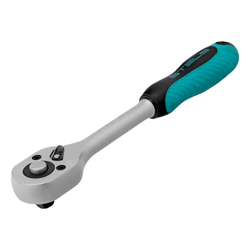 Набор торцевых головок с трещоткой, 1/4"и 3/8", 44 предмета Stels (13575)
