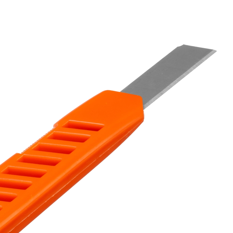 Нож, 9 мм, выдвижное лезвие, пластиковый усиленный корпус Sparta (78906)