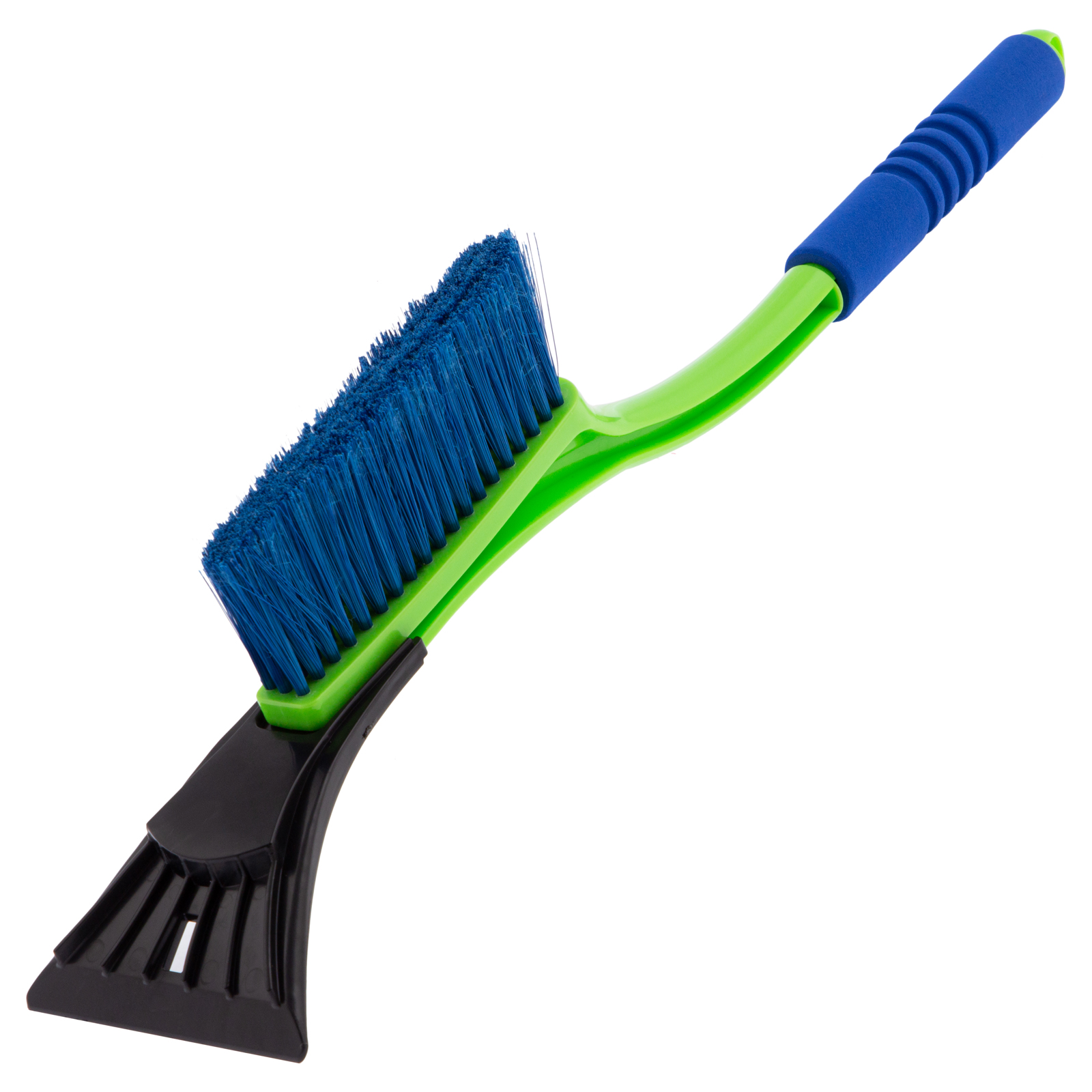 Щетка-сметка для снега со съемным скребком, мягкая рукоятка, 540 мм Сибртех (55317)