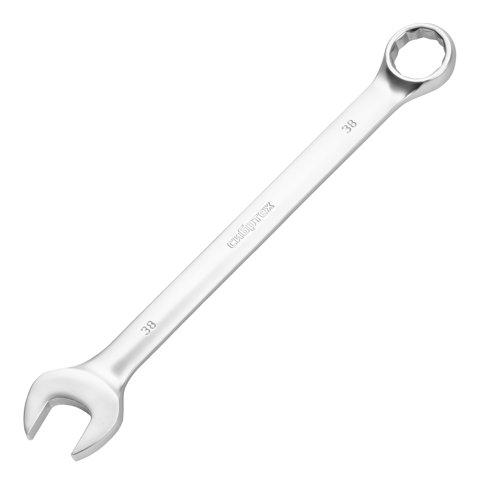 Ключ комбинированный 38мм, никелированный Сибртех (14925)