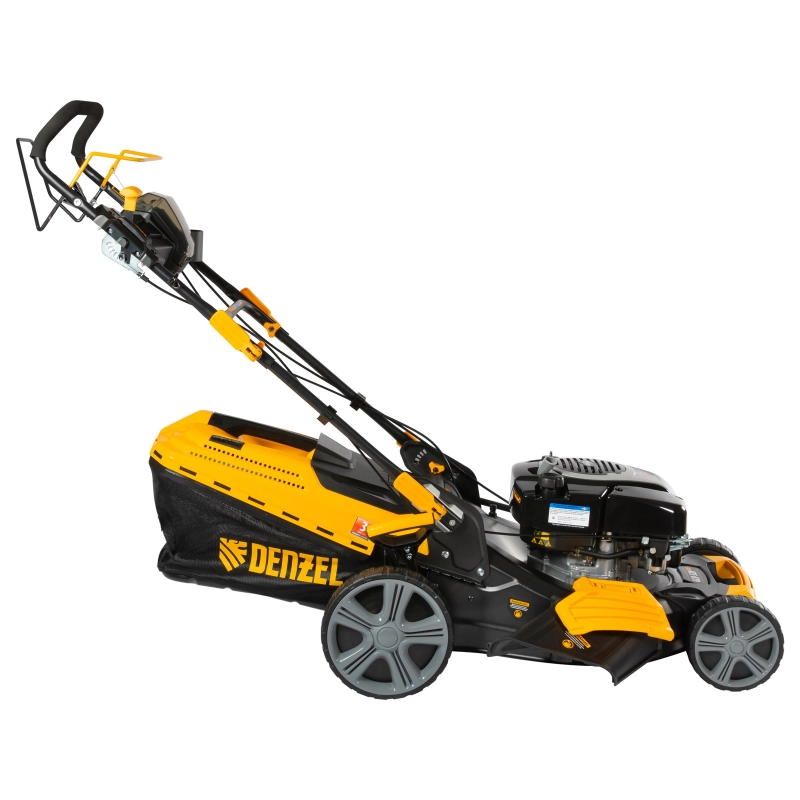 Газонокосилка бензиновая GLD-520SP-BS, 163 см3, Briggs Stratton, ширина 52 см, привод, 60 л Denzel (58807)