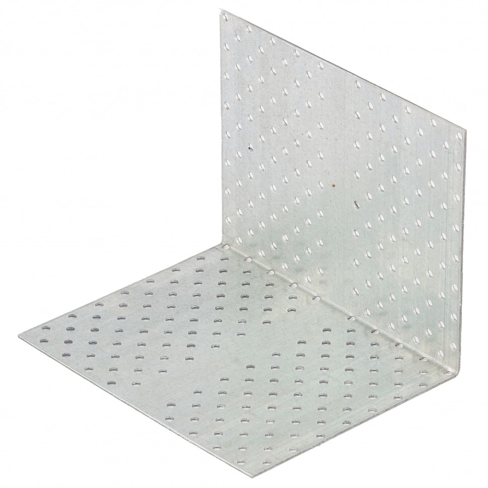 Крепежный уголок равносторонний  2 мм,   KUR 160 x 160 x 200 мм Сибртех (46596)